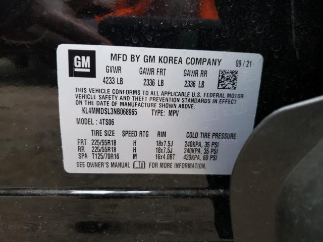 Photo 10 from auction – 2022 BUICK ENCORE GX with VIN KL4MMDSL3NB068965
