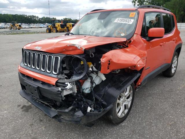 Photo 9 from auction – 2016 JEEP RENEGADE L with VIN ZACCJBBT0GPE08709