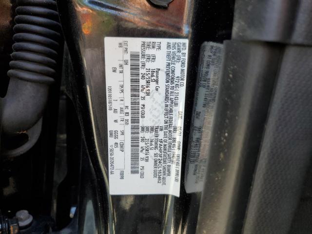 Photo 10 from auction – 2012 FORD FOCUS SE with VIN 1FAHP3F24CL163462
