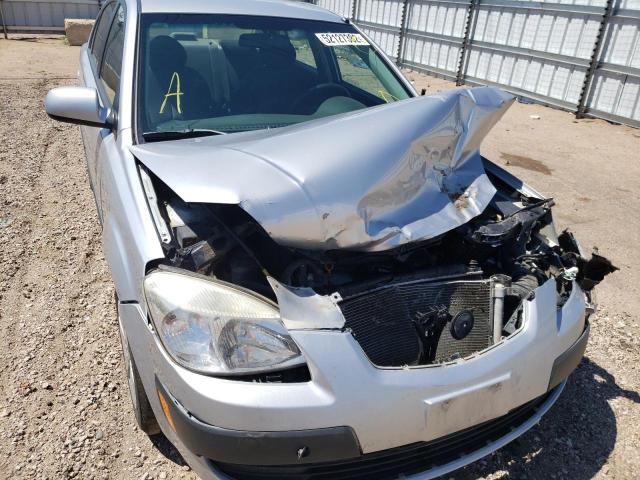 Photo 9 from auction – 2008 KIA RIO BASE with VIN KNADE123786431084