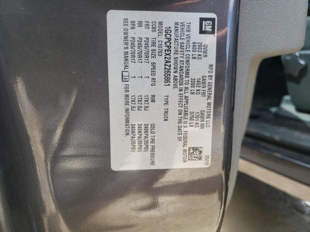 Photo 10 from auction – 2010 CHEVROLET SILVERADO with VIN 1GCPCPEX2AZ265861