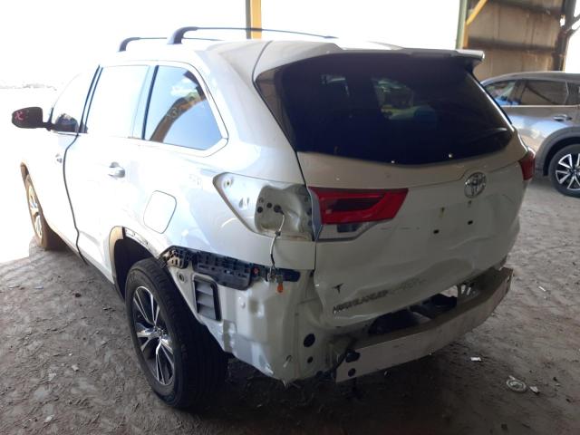 Photo 3 from auction – 2019 TOYOTA HIGHLANDER with VIN 5TDZZRFH1KS329871