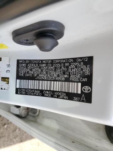 Photo 10 from auction – 2012 TOYOTA PRIUS V with VIN JTDZN3EU2C3149938