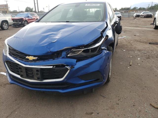 Photo 9 from auction – 2017 CHEVROLET CRUZE LT with VIN 3G1BE6SM6HS576556