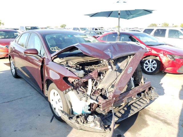 FORD FUSION S 2013 with VIN 3FA6P0G78DR323071 - Photo from auction