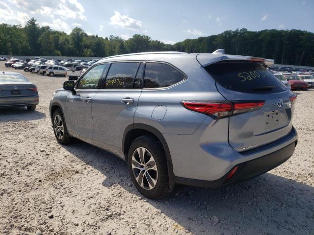 Photo 3 from auction – 2021 TOYOTA HIGHLANDER with VIN 5TDHBRCHXMS022951
