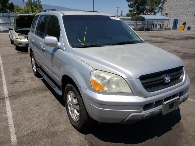 HONDA PILOT EXL 2004 with VIN 2HKYF18564H621372 - Photo from auction
