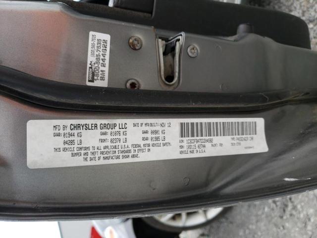 Photo 10 from auction – 2013 DODGE DART SXT with VIN 1C3CDFBA7DD204582