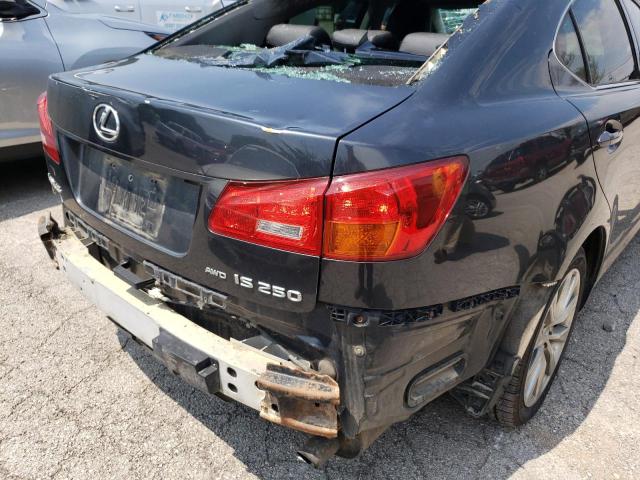 Photo 9 from auction – 2008 LEXUS IS 250 with VIN JTHCK262985022538