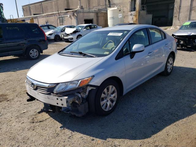 Photo 2 from auction – 2012 HONDA CIVIC LX with VIN 2HGFB2F54CH566764