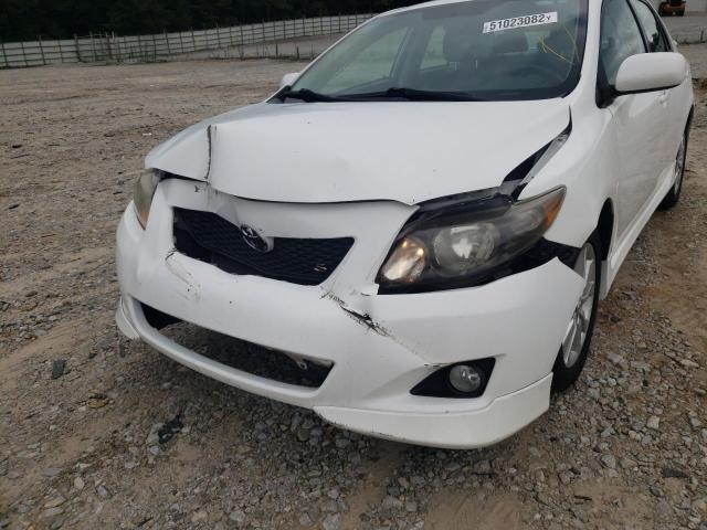Photo 9 from auction – 2010 TOYOTA CARROLLA with VIN 2T1BU4EE5AC477944