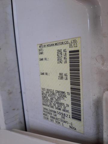 Photo 10 from auction – 2011 NISSAN ALTIMA BAS with VIN 1N4AL2APXBN509821