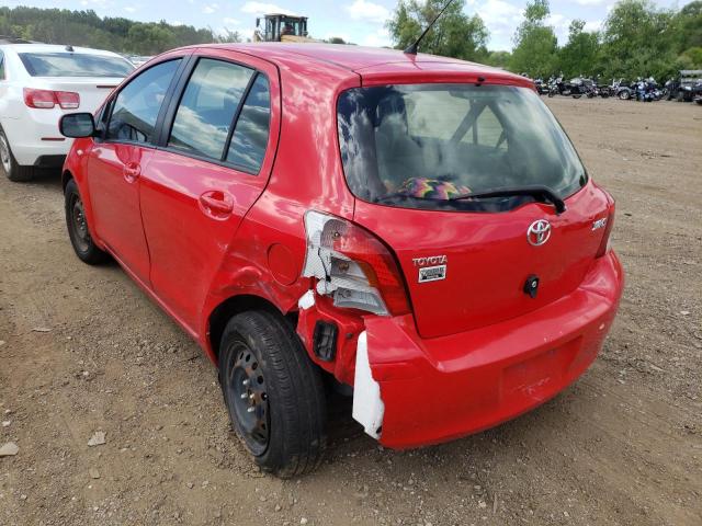 Photo 3 from auction – 2010 TOYOTA YARIS with VIN JTDKT4K35A5321941