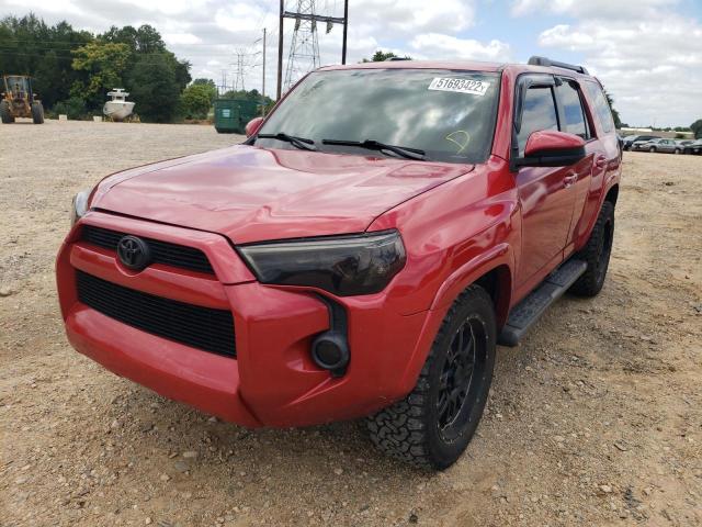Photo 2 from auction – 2016 TOYOTA 4RUNNER SR with VIN JTEZU5JR2G5125659