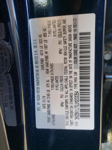 Photo 10 from auction – 2018 MAZDA 3 SPORT with VIN 3MZBN1U79JM200054