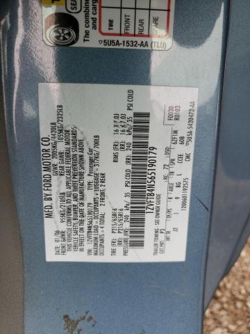 Photo 10 from auction – 2006 FORD MUSTANG with VIN 1ZVFT84N565190179