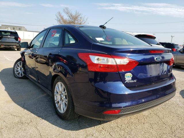 Photo 3 from auction – 2012 FORD FOCUS SE with VIN 1FAHP3F24CL141512