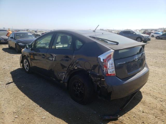 Photo 3 from auction – 2013 TOYOTA PRIUS with VIN JTDKN3DU5D1663749