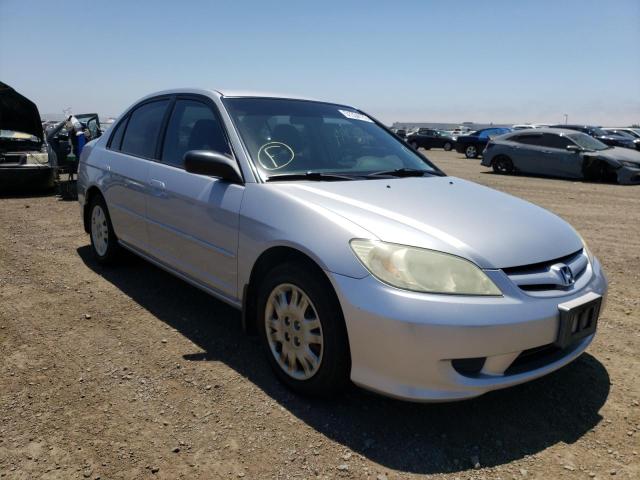 Photo 1 from auction – 2005 HONDA CIVIC LX with VIN 2HGES16585H518614