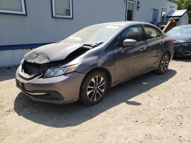 Photo 2 from auction – 2015 HONDA CIVIC EX with VIN 19XFB2F86FE048468