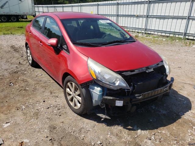 KIA RIO EX 2014 with VIN KNADN4A3XE6340230 - Photo from auction