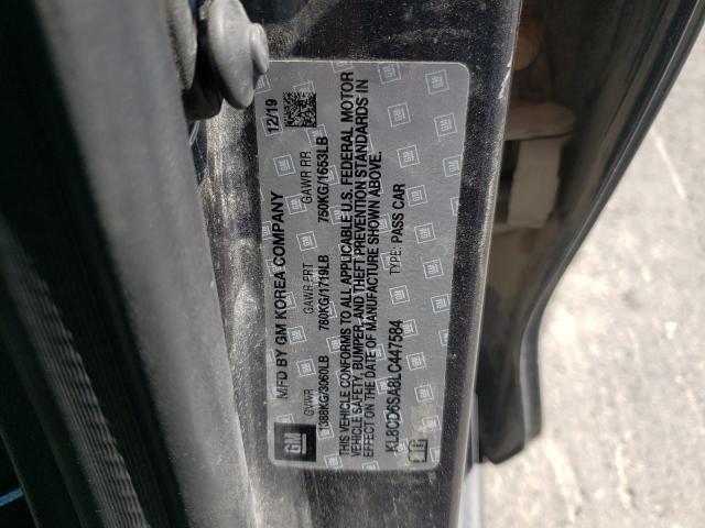 Photo 10 from auction – 2020 CHEVROLET SPARK 1LT with VIN KL8CD6SA8LC447584
