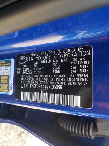 Photo 10 from auction – 2021 KIA SELTOS S with VIN KNDEU2AA4M7105988