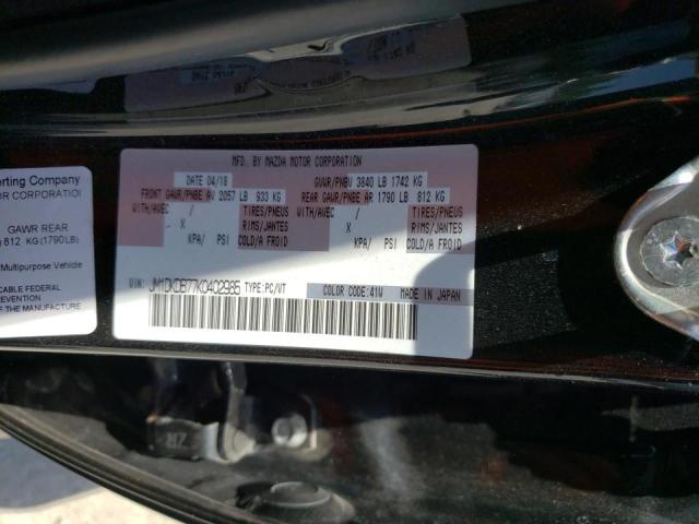 Photo 10 from auction – 2019 MAZDA CX-3 SPORT with VIN JM1DKDB77K0402985