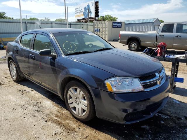 DODGE AVENGER SE 2013 with VIN 1C3CDZAB7DN754323 - Photo from auction