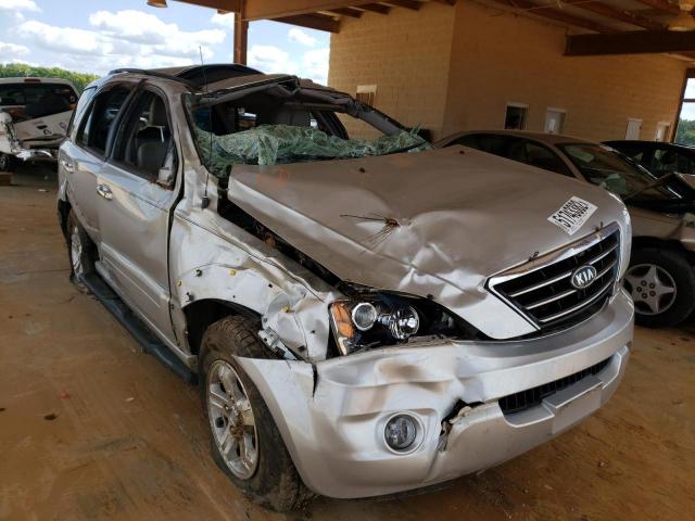 KIA SORENTO EX 2008 with VIN KNDJD736685857374 - Photo from auction