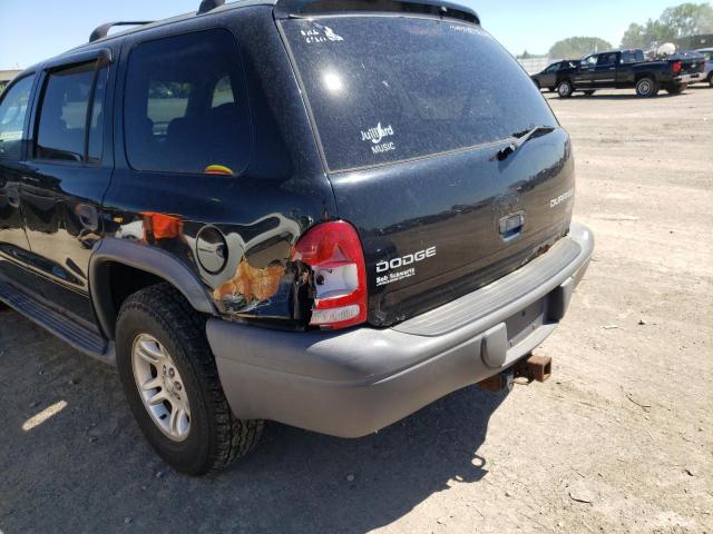 Photo 9 from auction – 2003 DODGE DURANGO SP with VIN 1D4HS38N73F590085