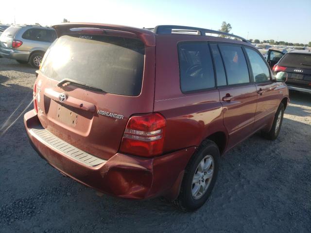 Фото 4 с аукциона – 2003 TOYOTA HIGHLANDER с VIN JTEHF21A930124398