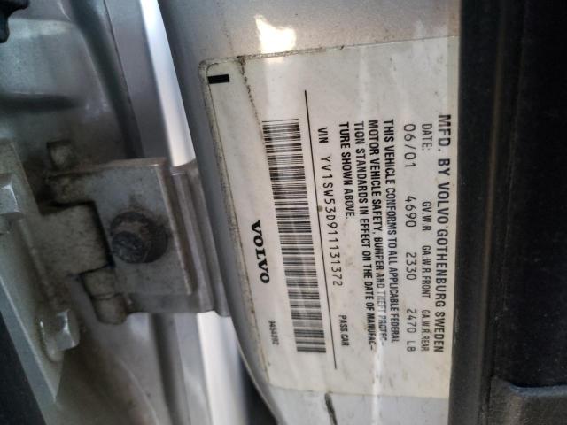 Photo 10 from auction – 2001 VOLVO V70 with VIN YV1SW53D911131372