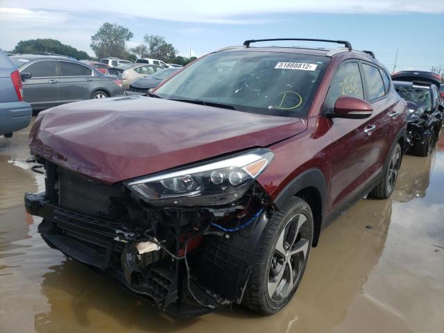 Photo 2 from auction – 2016 HYUNDAI TUCSON LIM with VIN KM8J33A27GU147539