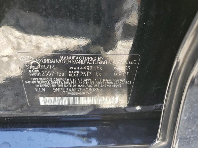 Photo 10 from auction – 2015 HYUNDAI SONATA SPO with VIN 5NPE34AF7FH080867