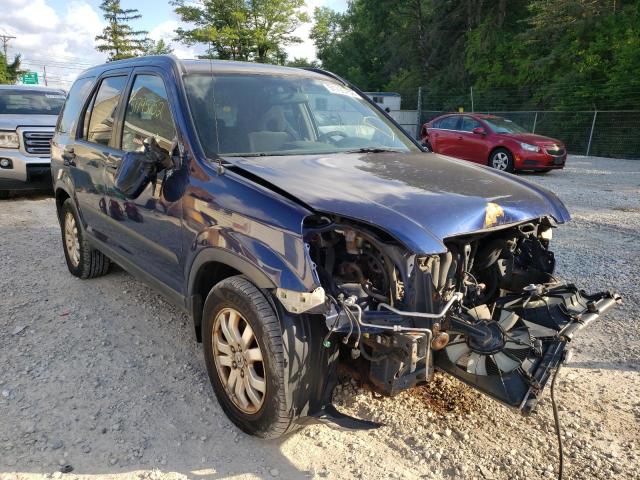 Photo 1 from auction – 2005 HONDA CR-V EX with VIN JHLRD78805C035399