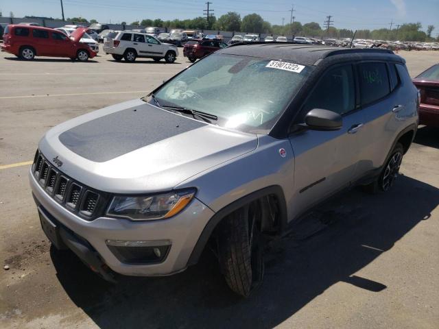 Photo 2 from auction – 2020 JEEP COMPASS TR with VIN 3C4NJDDB6LT159439