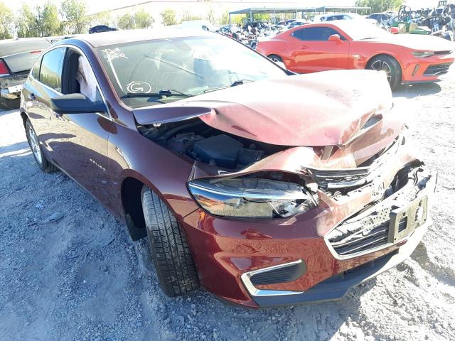 Photo 1 from auction – 2016 CHEVROLET MALIBU LS with VIN 1G1ZB5STXGF293752