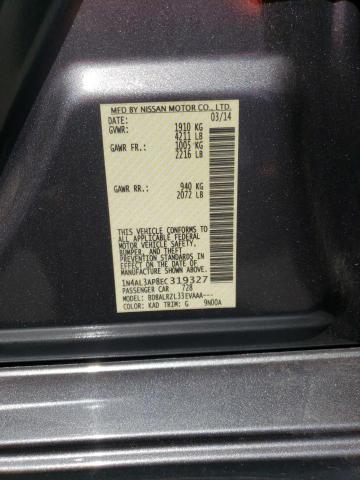 Photo 10 from auction – 2014 NISSAN ALTIMA 2.5 with VIN 1N4AL3AP8EC319327
