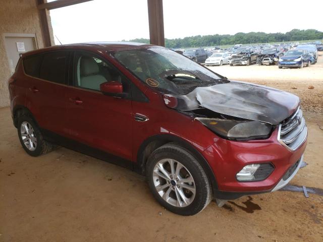 FORD ESCAPE SE 2017 with VIN 1FMCU0GD7HUB35728 - Photo from auction