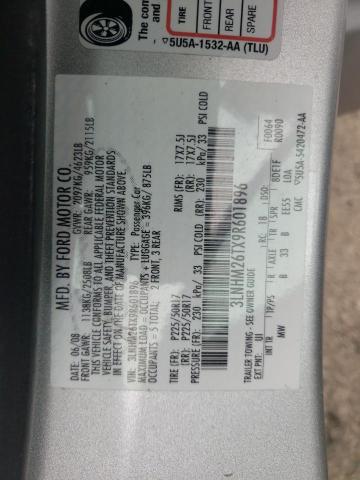 Photo 10 from auction – 2009 LINCOLN MKZ with VIN 3LNHM26TX9R601896