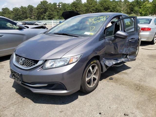 Photo 2 from auction – 2015 HONDA CIVIC SE with VIN 19XFB2F73FE703192