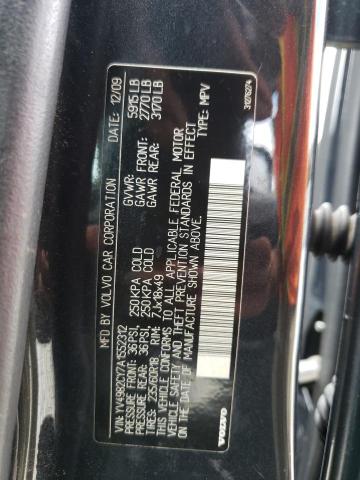 Photo 10 from auction – 2010 VOLVO XC90 3.2 with VIN YV4982CY7A1552312