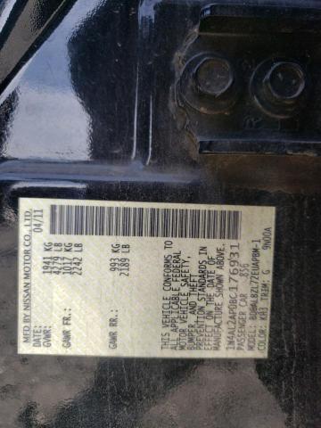 Photo 10 from auction – 2011 NISSAN ALTIMA BAS with VIN 1N4AL2AP0BC176931