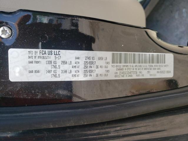 Photo 10 from auction – 2017 DODGE GRAND CARA with VIN 2C4RDGCG5HR773738