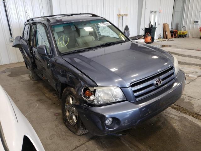 TOYOTA HIGHLANDER 2007 with VIN JTEHP21A970213780 - Photo from auction