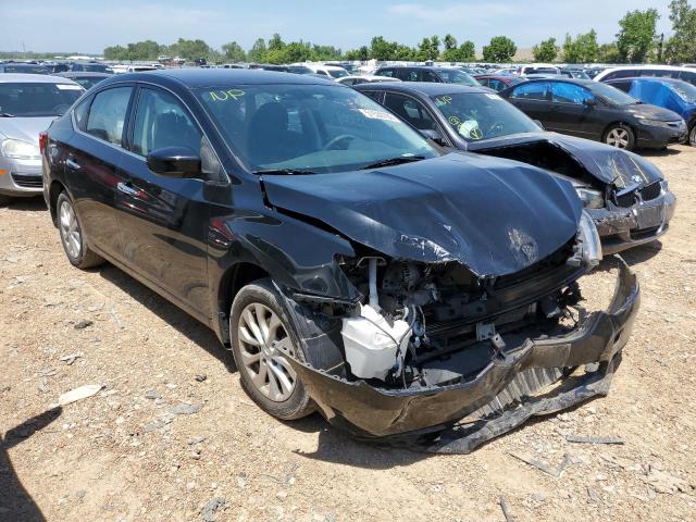 NISSAN SENTRA S 2019 with VIN 3N1AB7AP1KL607715 - Photo from auction