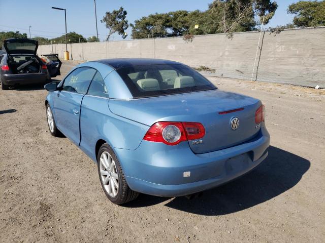 Photo 3 from auction – 2009 VOLKSWAGEN EOS TURBO with VIN WVWBA71F19V014149