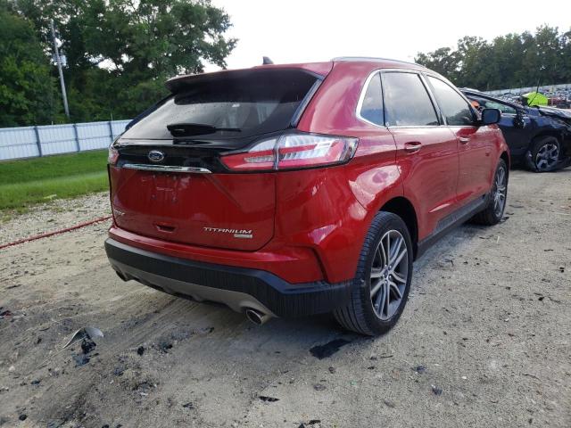 Photo 4 from auction – 2020 FORD EDGE TITAN with VIN 2FMPK3K99LBB05110