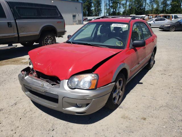Photo 2 from auction – 2004 SUBARU IMPREZA OU with VIN JF1GG68584H810034